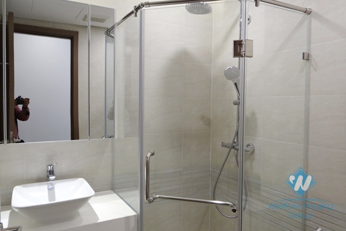 Furnished two bedrooms apartment for rent in Vinhome Metropolis, Ba Dinh district, Ha Noi
